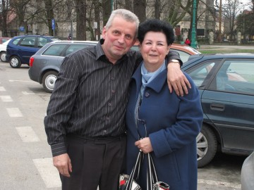 Grzegorz Gomula i Teresa Łyczek z ZNPK ; 2012r.