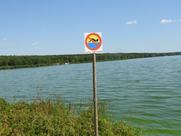 Zakaz kąpieli na Zbiorniku Sulejowskim, 
