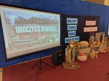 Relacja z uroczystego otwarcia ogrodu dydaktycznego w Niesułkowie, 